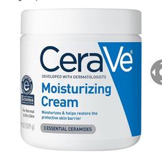 Erave Moisturizing Cream | Body And Face Moisturizer For Dry Skin 16 Oz. Sealed Brand New. Including Free Samples Cerave Moisturizer, Cerave Skincare, Face Moisturizer For Dry Skin, Hyaluronic Acid Moisturizer, Cerave Moisturizing Cream, Cream For Dry Skin, Cream Body, Hydrating Moisturizer, Amazon Beauty