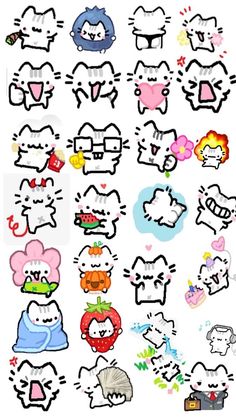 gay? Sticker Doodles Aesthetic, Cute Silly Doodle Ideas, Doodle Cat Drawing, Cute Drawing Patterns, Cute Oc Doodles, Doodle Poster Design, Hello Kitty Aesthetic Stickers, Stickers For Sketchbook, Silly Doodles Funny