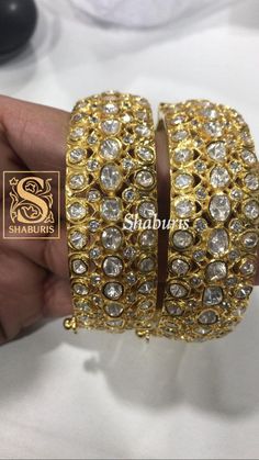 Kada Bangle in Silver with gold plated- 92.5 pure silver Jewelry -SHABURIS Indian JEWELRY Bangles Indian Gold, Silver Jewelry Indian, Gold Pillar Candles, Polki Bangles, Bridal Indian, Diamond Bangles, Silver Jewellery Indian, Bangles Making, Indian Necklace