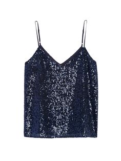 Sequin Camisole | Banana Republic Summer Sequined Camisole For Night Out, Spring Camisole With Sequins And Spaghetti Straps, Spring Sequined Spaghetti Strap Camisole, Sequin Spaghetti Strap Camisole For Spring, Fall Party Stretch Tank Top, Sequin Spaghetti Strap Camisole For Party Season, Evening Camisole With Sequins, Sequin Spaghetti Strap Camisole For Night Out, Glamorous Sequined Camisole With Spaghetti Straps