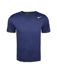 the nike t - shirt in dark blue