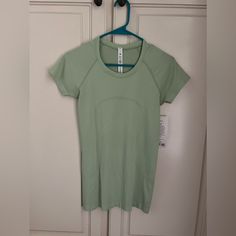 Nwt Light Green, Size 6 Lululemon Short Sleeve Swiftly Tech, Never Worn - Open To Offers Lulu Shirts, Lululemon Accessories, Lulu Tops, Lululemon Short Sleeve, Lululemon Shirt, Lulu Shorts