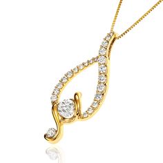 The Diamond Melody by Juno Lucina, 24 natural diamonds held by 14K yellow gold. Symbolizing love, protection, and appreciation for the ultimate gift of life. www.jlucina.com The Ultimate Gift, Natural Diamonds, Gold Necklace, Diamonds