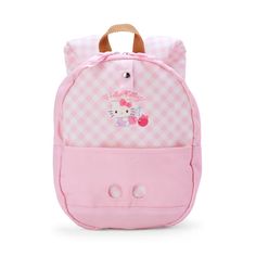 Exclusive Kids Backpack with Plush Toy is released at Japan Sanrio Store Today~ A fun summer vacation for kids that colors the summer season☆ You can carry Kitty on your back and enjoy the feeling of going out together.★It comes with a chest stopper that prevents the shoulder belt from slipping down♪ Size: Backpack: Approx. 20 x 9.5 x 25 cm Stuffed toy: Approx. 20 x 8 x 15 cm Material: polyester, nylon, PP Detail: Stuffed animals can be removed and used Stuffed animals can be fixed using loops or holes in pockets ●Rucksack: double zipper opening and closing, 1 outside open pocket, with chest stopper Recommended age 3 years and older*Model height: 106cm Content: backpack, stuffed toy Photo credit: Sanrio Japan School Trips, Sanrio Store, Sanrio Japan, Aulani Disney Resort, Hello Kitty Characters, Shanghai Disney Resort, Stylish Backpack, Disney Aulani, Shoulder Belt