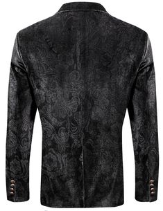 This Men's Designer Style Velvet Lapel Long Sleeve Blazer is perfect for formal occasions. It features a luxurious velvet lapel and long sleeves for a classic look. Enjoy the comfort and ease of a modern blazer without compromising on style. This men's velvet blazer is made from 95% Polyester and 5% Spandex. Velvet fabric create a stylish and lustrous look. Gives a unique sense of dignity. Imported Polyester lining Button closure Modern Blazer, Winter Knit Hats, Velvet Blazer, Long Sleeve Blazers, Designer Style, Winter Knits, Black Blazers, Mens Sandals, Sunglass Frames