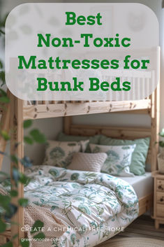 kids mattress, bunk bed mattress, low profile mattress, kids bedroom Cool Bunk Beds, Kids Mattress, Sleep Environment, Healthy Sleep, Bunk Bed