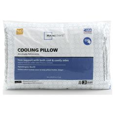 the cooling pillow is made from cotton and has been used for many purposes to keep cool