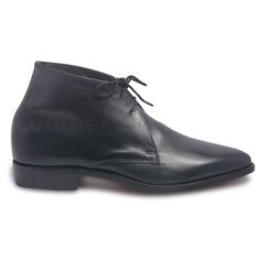 If you’re wondering what kind of shoes could best fit your work, and formal events, then you must go for these sleek Black Chukka Leather Boots with laces. These dress shoes are exceptionally classy and have a traditional style! The shoe’s profile is polished with a look that is slightly similar to that of a sneaker. Its slip-on style gives them great versatility and not just that; they are highly durable and comfortable to wear the entire day, which is a bonus. Following are some of their features; Made from high quality leather Chukka style Black laces and black out-sole Comfortable insole These are the shoes that can never go out of style or season and are appealing no matter what your style! If you want to follow a traditional yet the latest style, then these Black Chukka Leather Boots Boots With Laces, Purple Leather Jacket, Leather Top Hat, Black Boots Men, Leather Motorcycle Boots, Suede Chukkas, Genuine Leather Boots, Mens Leather Boots, Suede Leather Boots