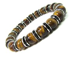 Tiger Eye Handmade Mens Bracelet Mens Bracelet Mens GiftMen Guy Jewelry, Spacer Rings, Cool Mens Bracelets, Surf Jewelry, Mens Bracelets, Buddha Beads, Men's Bracelets, Bracelet Mens, Handcrafted Bracelets