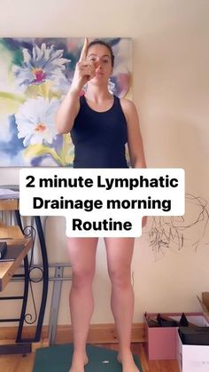 Rebecca Holland | A lot of people have asked for this video lately, we are all catching on to how important good lymphatic drainage is for health. You will… | Instagram Reduce Swelling, Yoga Facial