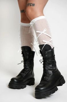 Sedan Combat Boots | Shop Noctex Tall Black Combat Boots, Combat Boots Aesthetic, 90s Witch, Gothic Style Clothing, Combat Boot Outfits, Boots Aesthetic, Combat Boot Outfit, Italian Leather Boots, Boots Goth