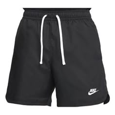 Men's Nike Sportswear Solid Color Minimalistic Lacing Sports Shorts Black DM6830-010 Nike Moisture-wicking Short Swim Trunks, Nike Moisture-wicking Swim Trunks, Nike Athletic Shorts With Elastic Waistband For Gym, Nike Sporty Swim Trunks With Moisture-wicking, Nike Jogging Shorts, Nike Breathable Athletic Shorts, Nike Breathable Sportswear Athletic Shorts, Nike Sportswear Bottoms For Running, Nike Sporty Athletic Shorts For Training