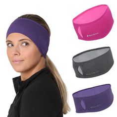 Power Ponytail, Ponytail Headband, Spring Workout, Equestrian Helmets, Dope Hats, Fleece Headbands, Running Headbands, Winter Workout, Workout Headband