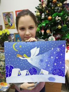 Holiday Art Projects, Christmas Art Projects, Art Lessons Elementary, School Art Projects, Art Lesson Plans