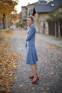 "Handmade soft merino wool skirt perfect for cold autumn and winter days. Hand made from soft merino wool fabric in different colours. Details: - 100% natural merino wool; - pattern is plain; - color: Blue; but could be any of 6 different colors. - simply finished; - elastic waist; - with two pockets; - there is no zipper; - handmade; - making time approx. 5 working days; Size: model is wearing size S The length is 60 cm / 24\" SIZE S Bust: fits bust around 34.5\"-36\"/87-92 cm Waist: fits waist Casual Wool Skirt For Winter, Casual Wool Skirt For Work, Winter Wool Flowy Skirt, Flowy Wool Skirt For Winter, Wool Relaxed Skirt For Winter, Relaxed Wool Skirt For Winter, Warm Skirt, Adult Tulle Skirt, Warm Skirts