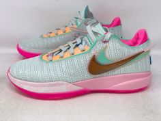 Cute Nike Basketball Shoes, Colorful Basketball Shoes Nike, Colorful Nike Basketball Shoes, Lebron 20 Shoes, Colorful Basketball Shoes, Lebron 20 Time Machine, Cute Volleyball Shoes, Colorful Volleyball Shoes, Cool Basketball Shoes