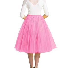 Hemline / Train:Knee Length; Look After Me:Washable; Gender:Women's; What's in the box:Skirt; Types:Petticoat Hoop Skirt,Tutu,Under Skirt,Tulle Skirt; Holiday:Halloween,Carnival,Masquerade; Style:1950s; Occasion:Evening Party,Tea Party,Wedding; Material:Organza; Age Group:Adults'; Characters:Princess; Design:23.6'' / 60cm; Listing Date:03/13/2023; Length:null; Waist:null Rok Tile, Prom Skirt, Tutu Party, Fluffy Skirt, Knee Skirt, Hoop Skirt, Knee Skirts, Women Skirt, Halloween 2016