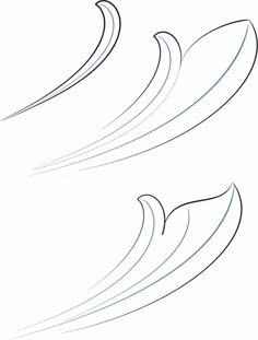 two different lines are shown in the shape of waves