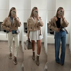 Jeans Outfit Casual, Zara Outfit, Look Of The Day, Autumn Outfit, Mom Outfits, Spring Outfits Casual, Outfits Casuales, Look Fashion, Style Ideas