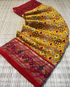 Patola munga crape silk sarees with paithani border Blouse unstiched running blouse included Luxury Bandhani Print Paithani Silk Dupatta, Multicolor Paithani Silk Pre-draped Saree For Navratri, Semi-stitched Paithani Silk Blouse Piece With Traditional Patterns, Multicolor Pre-draped Saree With Printed Border For Puja, Navratri Katan Silk Pre-draped Saree With Border, Semi-stitched Blouse Piece With Printed Border For Puja, Semi-stitched Paithani Silk Dupatta For Puja, Dola Silk Traditional Wear With Border For Puja, Semi-stitched Dola Silk Traditional Wear With Border