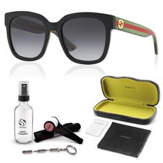 PRICES MAY VARY. Unmatched Elegance for Every Visionary: Gucci GG 0034SN offers a masterful blend of style and protection, ideal for both men and women, with a taste for luxury sunglasses and fashion-forward design. Crafted for Distinction: Embrace the distinctive design that defines modern luxury, perfect for trendsetters seeking men’s designer sunglasses or women's sunglasses from renowned designers like Gucci. Luxury Across All Spectrums: These shades are not just sunglasses; they're a fashio Designer Glasses For Men, Shape Sunglasses, Refined Fashion, Chic Sunglasses, Sunglasses Women Designer, Shades For Women, Gucci Eyewear, Designer Shades, Glasses For Men