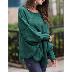 Green Knit Hollow-out Crew Neck Pullover Sweater Green Long Sleeve Knit Top For Fall, Winter Long Sleeve Pointelle Knit Top, Green Textured Knit Long Sleeve Top, Green Knit Top For Winter, Winter Green Knit Top, Green Long Sleeve Pointelle Knit Top, Long Sleeve Acrylic Sweater With Pointelle Knit, Winter Long Sleeve Pointelle Knit Sweater, Acrylic Pointelle Knit Long Sleeve Sweater