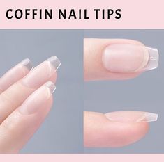 25 Most Trending Acrylic Summer Nails to Inspire Your Ideas Extra Short Coffin Nails, Extra Short Coffin, Liquid Gel Nails, Natural Nail Shapes, Short Coffin, Short Coffin Nails, Transparent Nails, Gel Extensions, Coffin Shape Nails