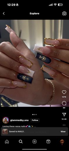 Fake Nails Designs, Golden Nails, Lilac Nails, Square Nail Designs, White Acrylic Nails, French Tip Acrylic Nails, Work Nails, Classy Acrylic Nails