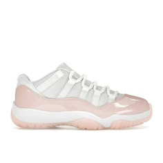 Women's Jordan 11 Retro Low Legend Pink - AH7860-160 - 10.5W As part of this partnership with Walmart, StockX has a 14 day return policy and the item must be in original, new condition with the StockX tag attached. Size: 10.5.  Gender: female.  Age Group: adult. Jordans Pink, Pink Jordan 11, Pink Basketball Shoes, Pink Basketball, Nike Shoes Women Fashion, Pink Jordans, Red Basketball Shoes, Jordan 11s, Pretty Sneakers