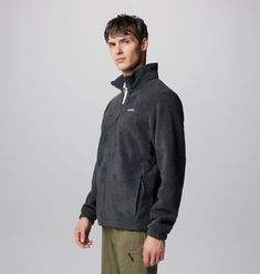 Outdoor Fleece Jacket With Pockets, Functional Fleece Jacket For Winter Outdoor Activities, Fleece Jacket With Pockets For Outdoor Activities, Casual Windproof Fleece Jacket For Outdoor, Gray Fleece Jacket For Outdoor, Sporty Fleece Jacket With Pockets For Outdoor, Sporty Outdoor Fleece Jacket With Pockets, Gray Outdoor Fleece Jacket, Gray Casual Fleece Jacket For Outdoor