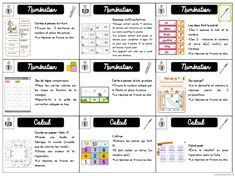 the spanish language calendar with numbers and symbols for each month, including two different times