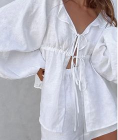 This Womens Pyjama Sets item by SunLoverStore has 46 favorites from Etsy shoppers. Ships from Ukraine. Listed on 10 Apr, 2024 White Short Set, Womens Fall Coats, Puff Sleeves Blouse, Bridesmaids Getting Ready, Dirndl Outfit, Short Blanc, Bandeau Tops, Rock Outfit, Long Sleeve And Shorts