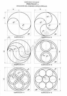 four circles are shown in the diagram below