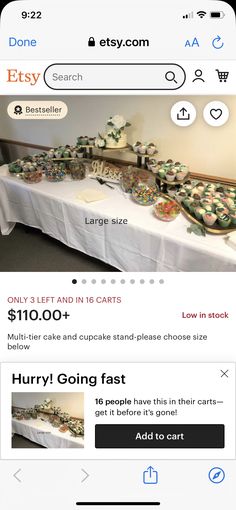 an image of a table with many plates and cups on it that are for sale