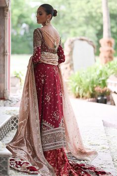 Anika – Sania Maskatiya International Baraat Dress, Elan Bridal, Sania Maskatiya, Anarkali Frock, Designer Anarkali Dresses, Anarkali Dresses, Designer Anarkali, Desi Clothes, Indian Bridal Dress