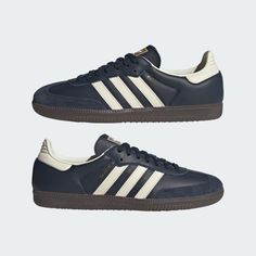 Samba og shoes 
#adidas #samba #darkblue #sneakers #fashion Navy Adidas Spezial, Dark Blue Sambas, Navy Sambas, Adidas Samba Navy, Spezials Adidas, Blue Adidas Samba, Adidas Samba Blue, Adidas Spezial Navy, Blue Sambas