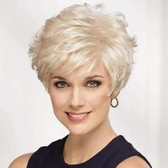 Category:Human Hair Capless Wigs; Gender:Women's; Wig Type:Natural Wigs; Age Group:Adults; Color Shade:Silver,Blonde; Density:130%; Hair Material:50% human hair 50% high quality synthetic; Cap Construction:Capless; Texture:Natural Straight; Length:Short; Features:New Arrival,Women,Comfortable; Net Weight:0.15; Heat Resistant:Yes; Listing Date:09/04/2020; Hairstyle:With Bangs,Pixie Cut; Can Be Permed:Yes; Special selected products:COD Blonde Silver, Dunner Wordend Haar, Wavy Layers, Pixie Cut With Bangs, Human Hair Wigs Blonde, Silver Blonde, Short Grey Hair, Short Hair Wigs, Pixie Cut Wig