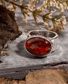 🍂✨ Fall for Amber Magic! 🌟 The rich amber hue adds warmth to your style, making it the perfect autumn accessory. ⁠ ⁠ Elegant Amber Ring With Large Stone, Amber Ring, Fall Accessories, Fall Jewelry, Amber Jewelry, Clothes Closet, Women Artisans, Silver Pieces, Clue