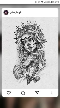 Mexican Charra Tattoo, Sleeve Tattoos For Women Mexican, Women Mexican Tattoo, Aztec Sleeve Tattoo Women, Feminine Mexican Tattoos, Mexican Goddess Tattoo, Mexicana Tattoo Design, Unique Tattoo Designs Creative For Women, Mexican Art Tattoos For Women