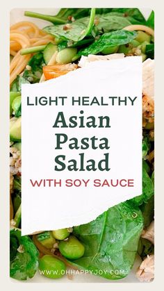 Asian Pasta Salad Healthy Asian Dressing, Soy Sauce Dressing Salad, Simple Asian Salad Dressing, Asian Soy Sauce Dressing, Edamame Asian Salad