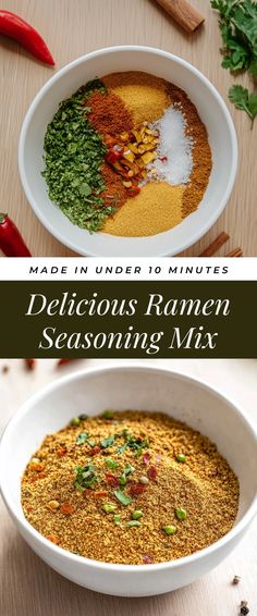 Image for Delicious Ramen Seasoning Mix Ramen Mix Recipe, Instant Soup Mix Recipes, Homemade Instant Noodles, How To Make Homemade Ramen, Homemade Roman Noodle Recipes, Beef Ramen Seasoning Recipe, Quick Ramen Recipe