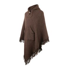 see other items AUTHENTIC FAIR TRADE PRODUCTS FROM ECUADOR Buy more items and save! Take a look on our SPECIAL OFFERS! Special Offers Tracked Shipping Top Quality Extra Large Surfers Poncho with hood and pocket llama wool ALL SEASONS UNISEX - BROWN This is a brand new unisex poncho, handmade of llama wool yarn.  It is lightweight, warm, very soft to touch and won't itch.    One Size approx.: 43" W x 39" H / 110 cm W x 100 cm H incl. fringe   Please note - these ponchos are handmade by indian artisans. The design is supposed to be rough, all ponchos are unique and may differ slightly from the photos shown.   Material: Llama Wool Colour/pattern could vary slightly from the photo.   Weight of each item approx.: 1.4 lbs / 620 g   Care: Hand Wash or Dry Use Mild Detergent Do not Bleach Shipping Poncho With Hood, Alpaca Wool Blanket, Alpaca Blanket, Colour Pattern, Baby Warmer, Baby Alpaca, Alpaca Wool, Wool Blanket, Wool Yarn