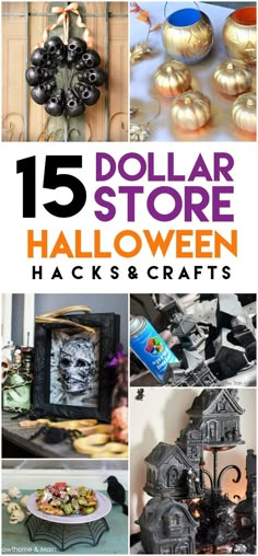 15 dollar store halloween hacks and crafts