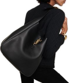 Elegant Bags With Leather Handles, Chic Formal Bags With Leather Handles, Luxury Tote Bucket Bag For Shopping, Chic Formal Hobo Bag With Leather Handles, Timeless Evening Bags With Leather Handles, Luxury Rectangular Hobo Bag For Shopping, Luxury Everyday Bags, High-end Luxury Tote Bag, Luxury Top Handle Hobo Bag For Shopping