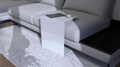 Enhance your living space with this sleek, under-the-sofa side table--a minimalistic yet striking addition that combines style with practicality. Built for longevity, this table is crafted from raw steel, ensuring a solid and sturdy structure, while the precision-edged finish adds a refined touch. Designed to slide effortlessly beneath your sofa or armchair, it's ideal for keeping your favorite book and drink within easy reach. Its industrial-inspired aesthetic brings a contemporary edge to any room, making it a functional and stylish focal point in your home. SPECIFICATIONS (standard edition): Dimensions: H45 x W40 x D30 cm for the top, D40 cm at the base / H17.7 x W15.7 x D11.8 in for the top, D15.7 in at the base Weight: 4 kg Material: S235 steel, 4mm thick Color Options: Black, white, Under Sofa Table, C Side Table, Industrial Design Furniture, Modern Bedside, Table For Living Room, Ral Colours, Raw Steel, Sofa Side Table, Furniture Modern