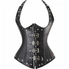 Halter Strap Underbust Corset Plus Sizes Stile Punk Rock, Shoulder Tops Outfit, Under Bust Corset, Ren Fair, Lace Tights, Unique Outfit