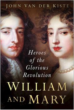 the cover of william and mary by john de kriste, with an image of two women