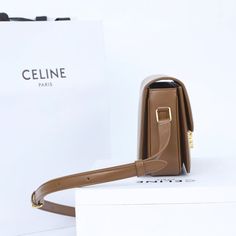 Size: 18.5cm*14cm*6cm It comes with Dust box, Care manual, Tag, and Paper bag. Designer Brown Rectangular Flap Bag, Trendy Rectangular Saddle Bag For Shopping, Designer Rectangular Shoulder Bag For Office, Designer Brown Box Bag For Office, Classic Pouch Box Bag For Mobile Phone, Classic Mobile Phone Pouch Box Bag, Rectangular Belt Bag For Travel, Modern Brown Shoulder Bag With Mobile Phone Bag, Modern Brown Shoulder Bag With Mobile Phone Holder