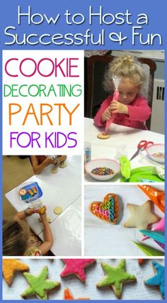 how to host a successful and fun cookie decorating party for kids