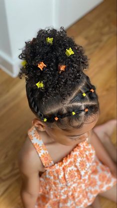 Easter Kids Hairstyles, Simple Toddler Hairstyles Black, Simple Cute Hairstyles For Kids, Simple Kids Hairstyles Black, Simple Toddler Braid Styles, Rubberband Hairstyles Kids, Black Daughter Hairstyles, Simple Hairstyles For Kids, Quick Toddler Hairstyles Black